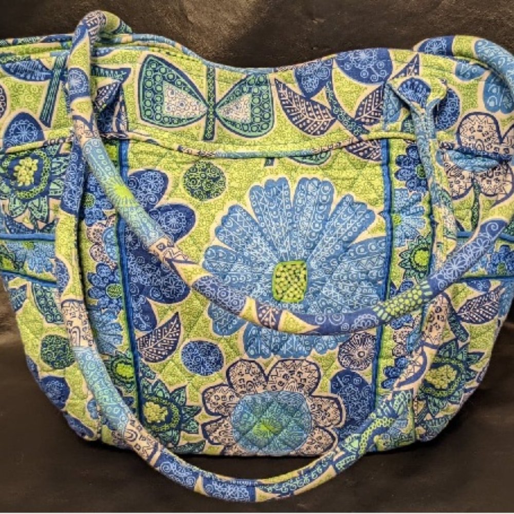 Vera Bradley Multi Colored Cloth Purse